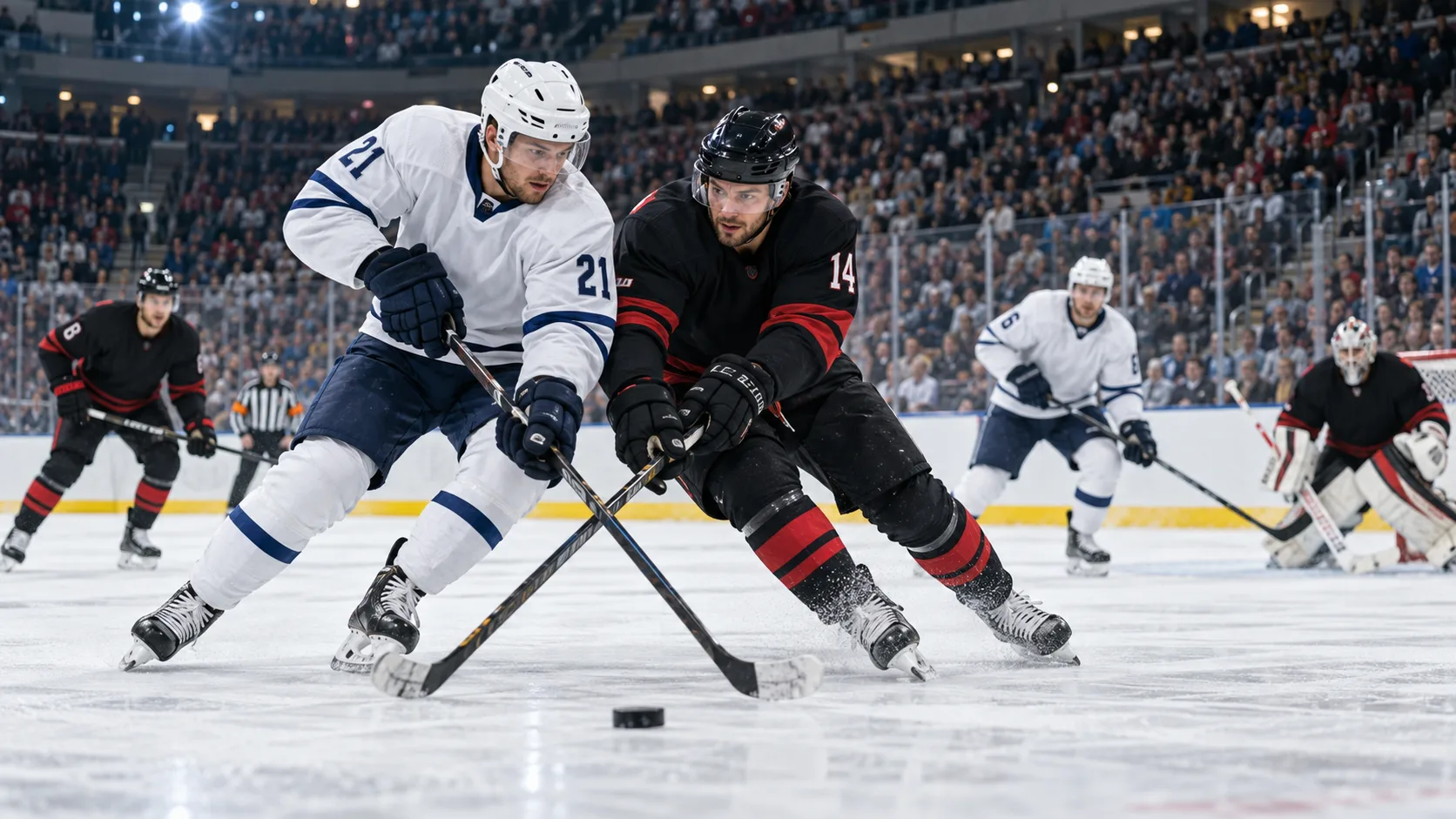 Illustrative image for 10-25-2026 Sports Forecast Roundup: 5 NHL Picks